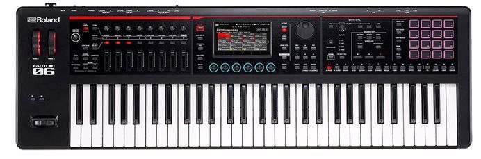 4957054514945 - Fantom 06 61 Workstation Synthesizer 61 dynamische Tasten